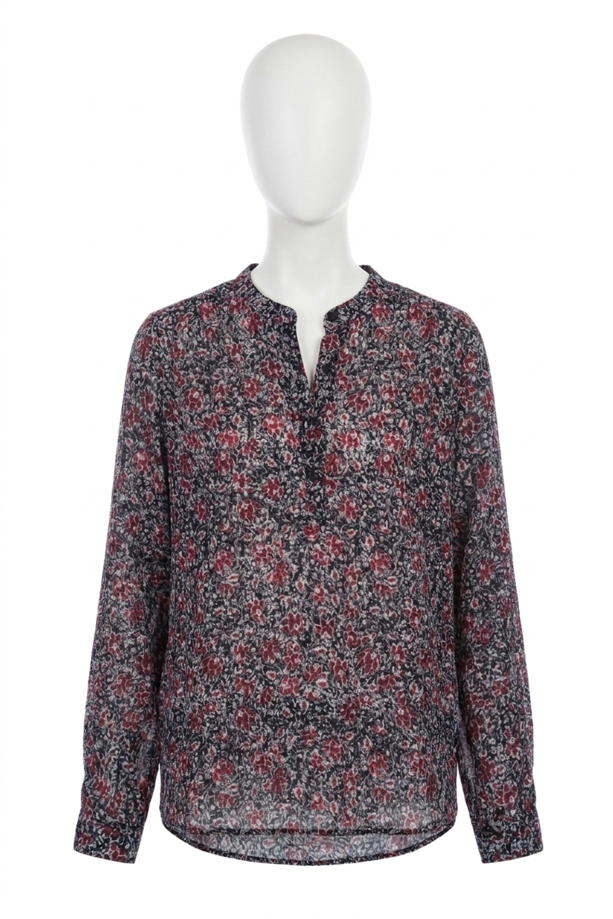 NEW ISABEL MARANT maria top in crushed berry